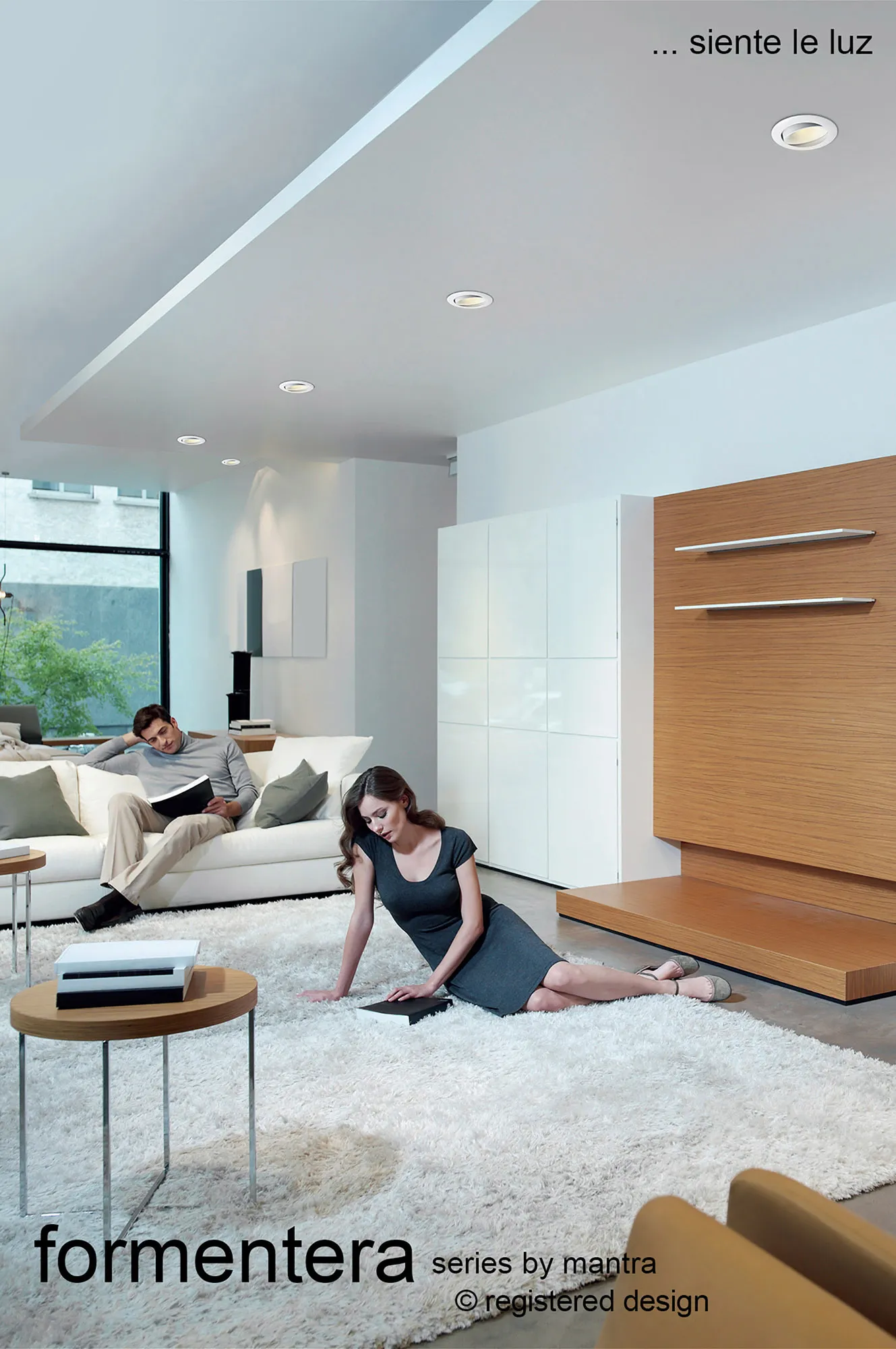 Formentera Recessed Ceiling Luminaires Mantra Fusion Round Recess Ceiling